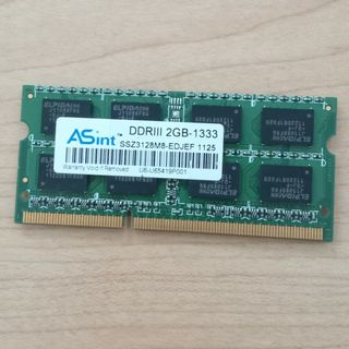 ノートパソコン DDR3 メモリ 6GBセット(PCパーツ)