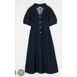 マウジー(moussy)のmoussy デニムワンピース(ロングワンピース/マキシワンピース)