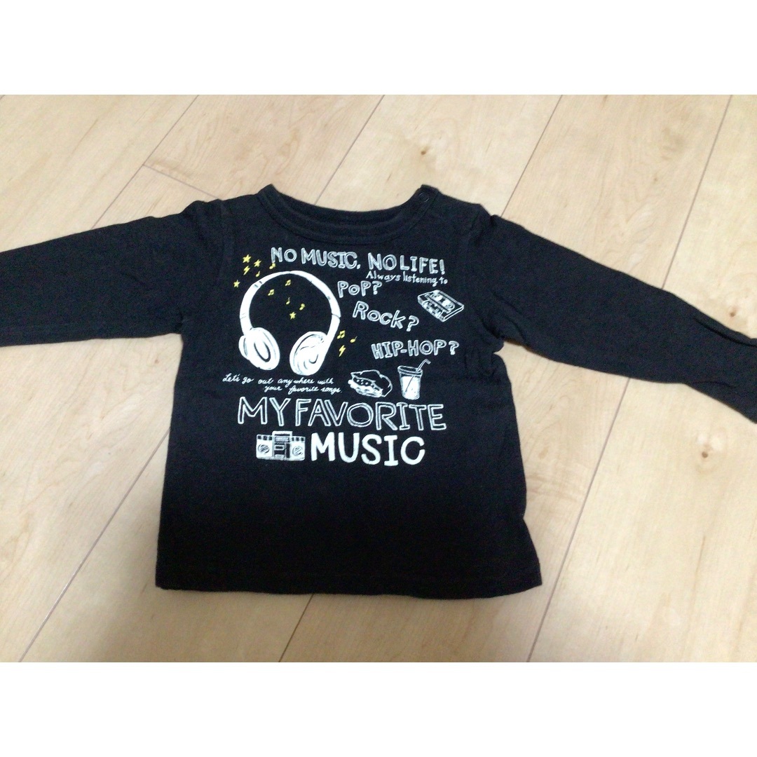 BREEZE(ブリーズ)のBREEZE 長袖Tシャツ 90 music キッズ/ベビー/マタニティのキッズ服男の子用(90cm~)(Tシャツ/カットソー)の商品写真