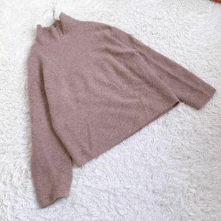 ユニクロ(UNIQLO)の【UNIQLO】ユニクロ（L）ニットセーター プルオーバー ハイネック(ニット/セーター)