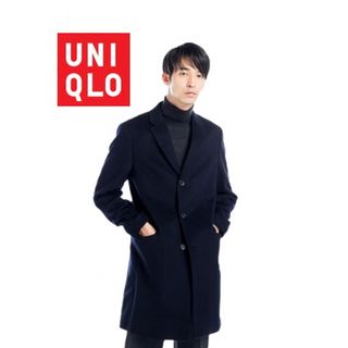 UNIQLO - UNIQLO ウールカシミヤチェスターコート　S