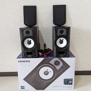 オンキヨー(ONKYO)のONKYO パワードスピーカーシステム スピーカー GX-70HD2(B)(スピーカー)