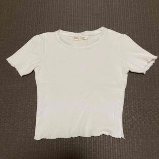 プルアンドベア　ショート丈Tシャツ(Tシャツ/カットソー(半袖/袖なし))