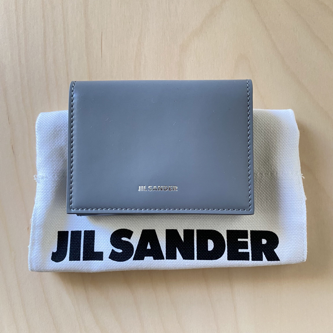 Jil Sander(ジルサンダー)の【JIL SANDER】ジルサンダー 3つ折り レザー 財布 (新品) メンズのファッション小物(折り財布)の商品写真