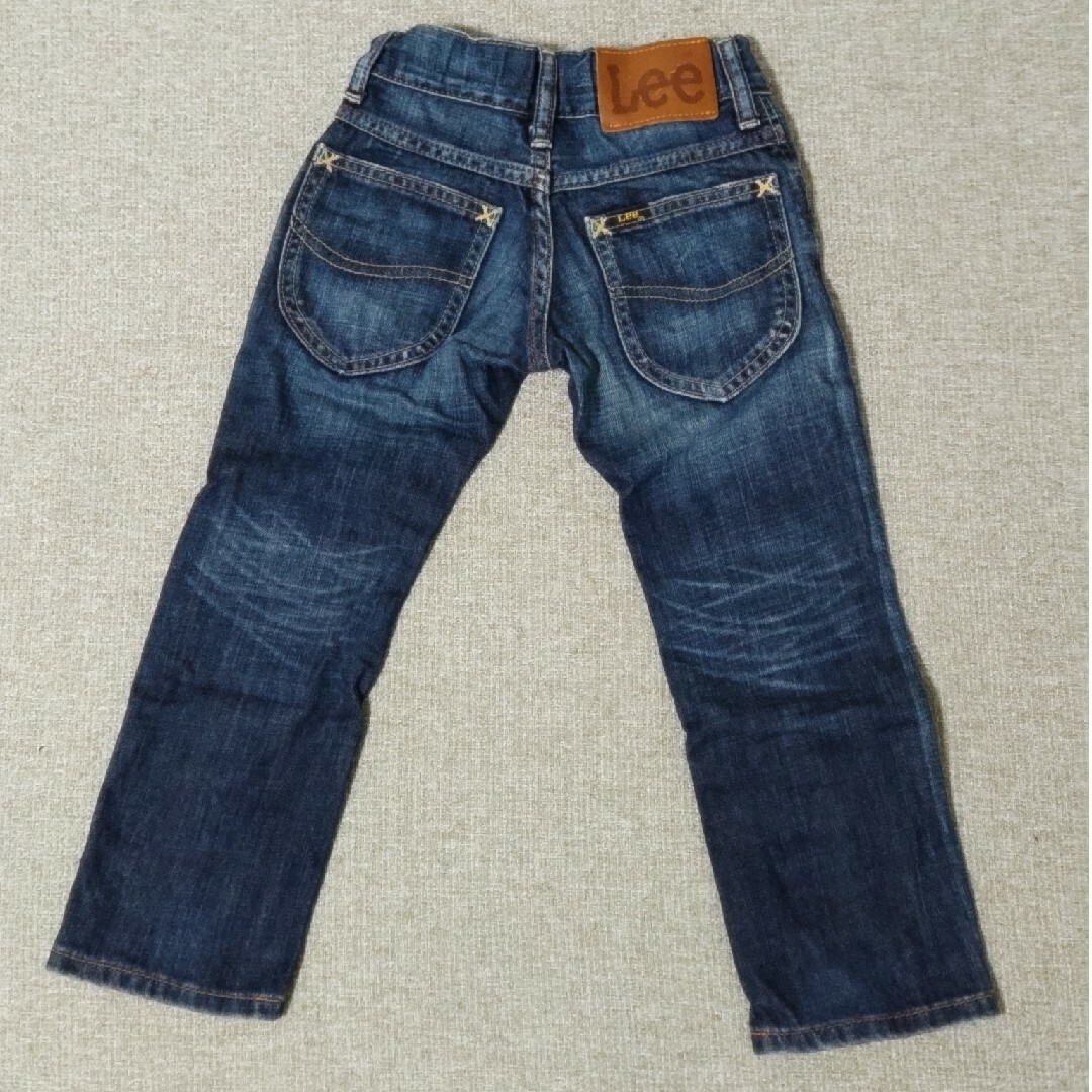 EDWIN(エドウィン)のジーパン　キッズ　100 中古　匿名配送 キッズ/ベビー/マタニティのキッズ服男の子用(90cm~)(パンツ/スパッツ)の商品写真