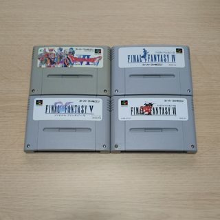 スーファミRPG四本セット(家庭用ゲームソフト)