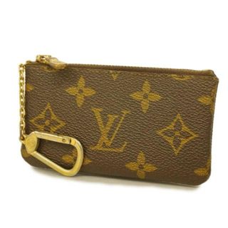 ルイヴィトン(LOUIS VUITTON)の【4gc2677】ルイヴィトン コインケース/モノグラム/ポシェットクレ/M62650/ブラウン【中古】メンズ/レディース/ユニセックス(コインケース)