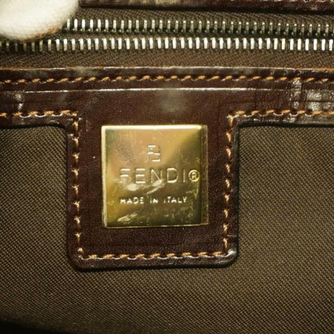 FENDI(フェンディ)の★SALE 【4gc2703】フェンディ ショルダーバッグ/コーデュロイ/ベージュ/シルバー金具 【中古】 レディース レディースのバッグ(ショルダーバッグ)の商品写真