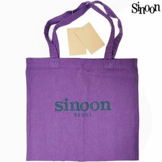 SINOON シヌーン LOGOTOTE フラッグシップストア島山限定 パープル(トートバッグ)