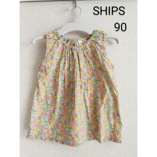 シップスキッズ(SHIPS KIDS)のSHIPS　トップス　90サイズ　花柄(Tシャツ/カットソー)