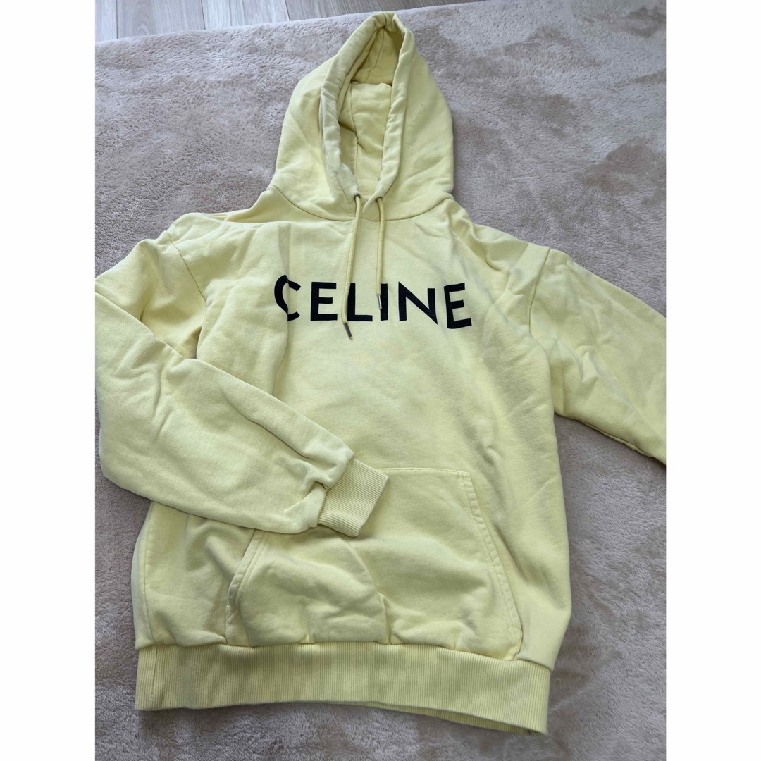 celine(セリーヌ)のCELINE セリーヌ ルーズスウェットパーカー  レディースのトップス(パーカー)の商品写真