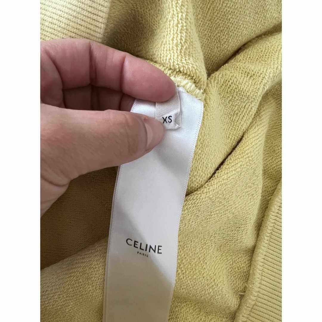 celine(セリーヌ)のCELINE セリーヌ ルーズスウェットパーカー  レディースのトップス(パーカー)の商品写真