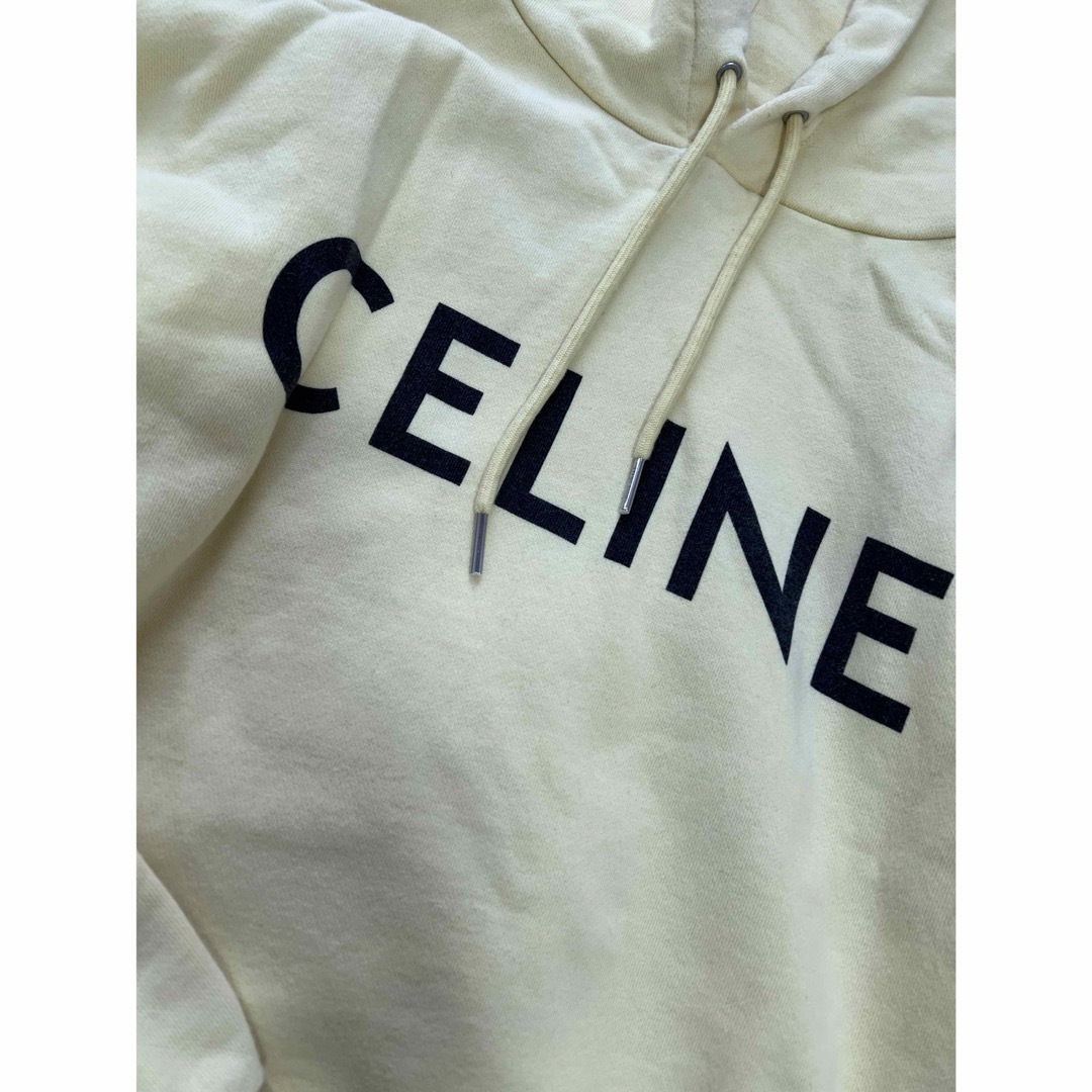 celine(セリーヌ)のCELINE セリーヌ ルーズスウェットパーカー  レディースのトップス(パーカー)の商品写真