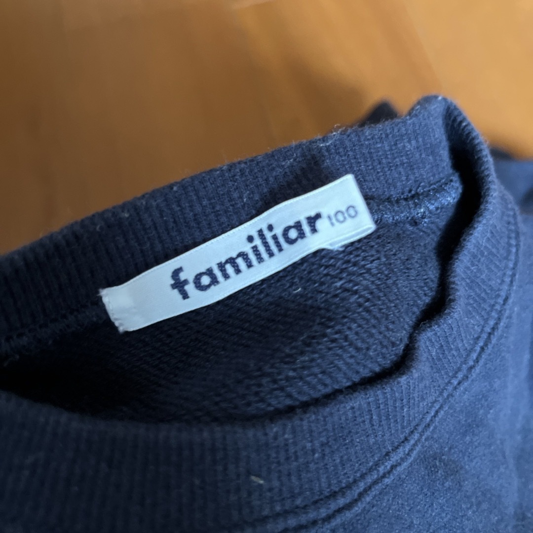 familiar(ファミリア)のfamiliar トレーナー　サイズ100 キッズ/ベビー/マタニティのキッズ服男の子用(90cm~)(その他)の商品写真