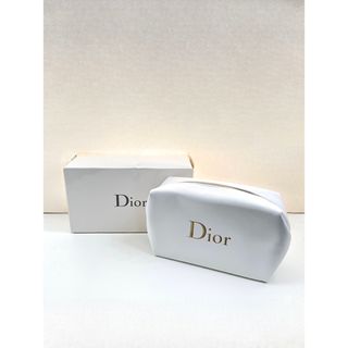 ディオール(Dior)のDior ディオール　ポーチ ホワイト　ノベルティ　新品(ポーチ)