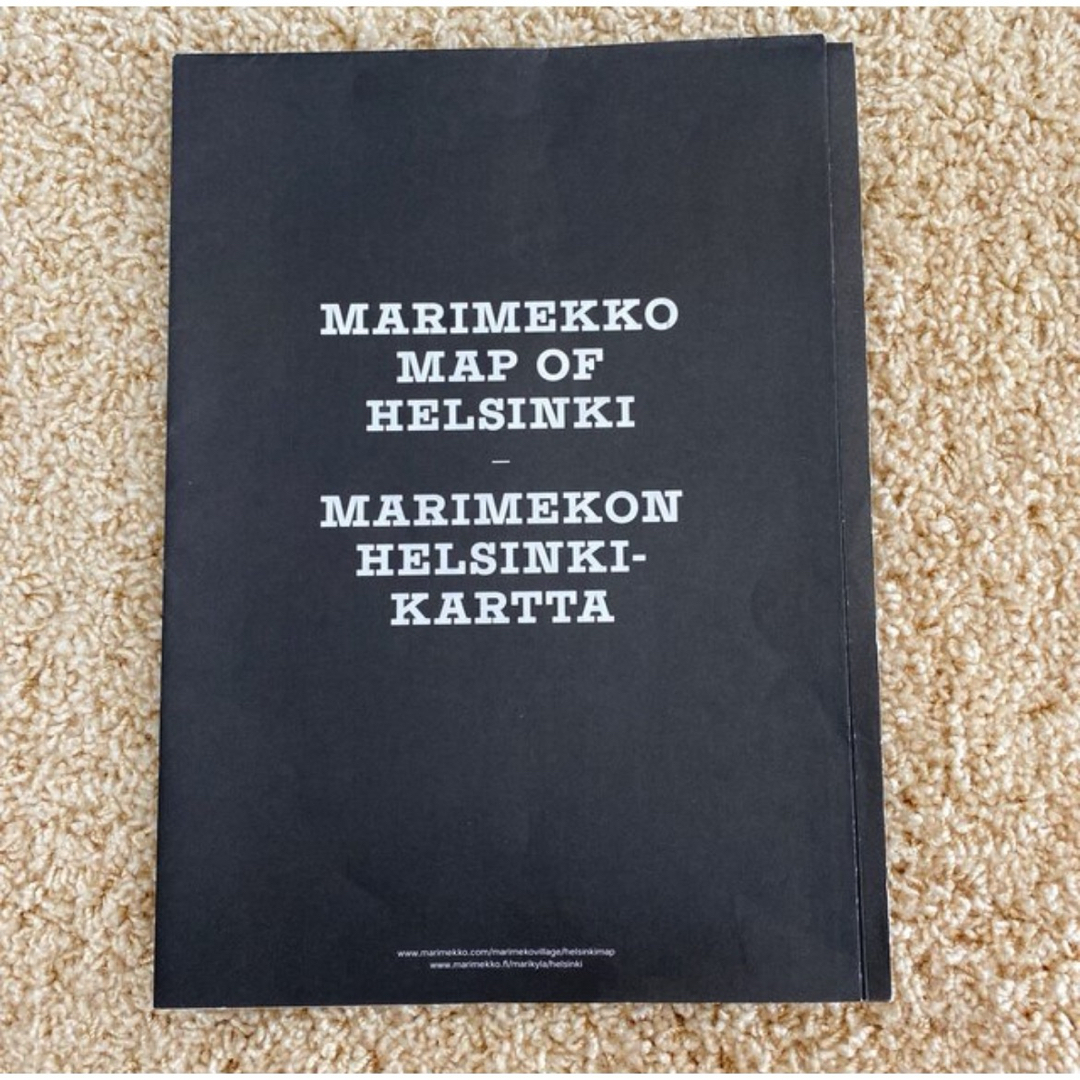 marimekko(マリメッコ)のmarimekko map of Helsinki 非売品 エンタメ/ホビーのコレクション(印刷物)の商品写真