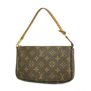 ルイヴィトン(LOUIS VUITTON)の【4gc2733】ルイヴィトン ポーチ/モノグラム/ポシェットアクセソワール/M51980/ブラウン【中古】レディース(ポーチ)