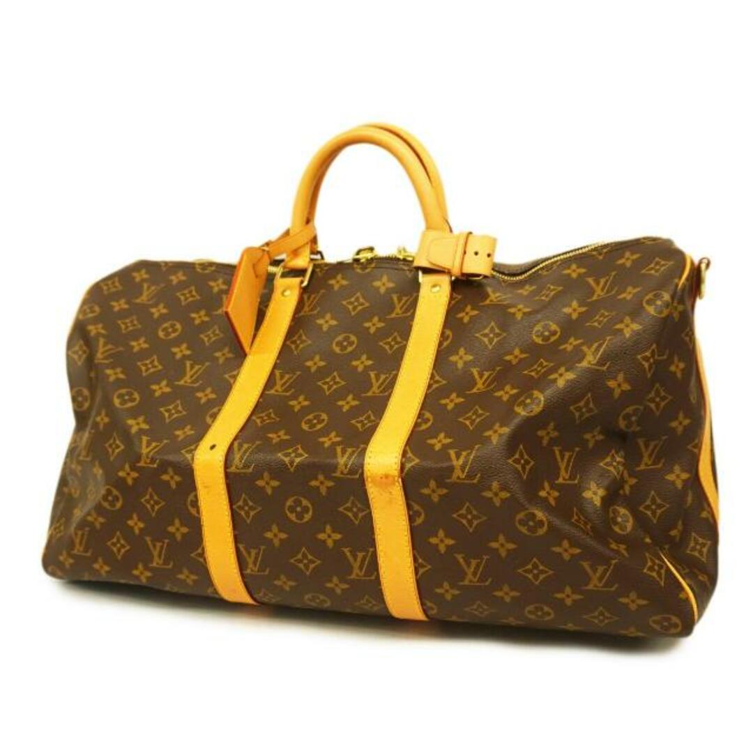 LOUIS VUITTON(ルイヴィトン)の【4gc2735】ルイヴィトン ボストンバッグ/モノグラム/キーポルバンドリエール50/M41416/ブラウン【中古】メンズ/レディース/ユニセックス レディースのバッグ(ボストンバッグ)の商品写真