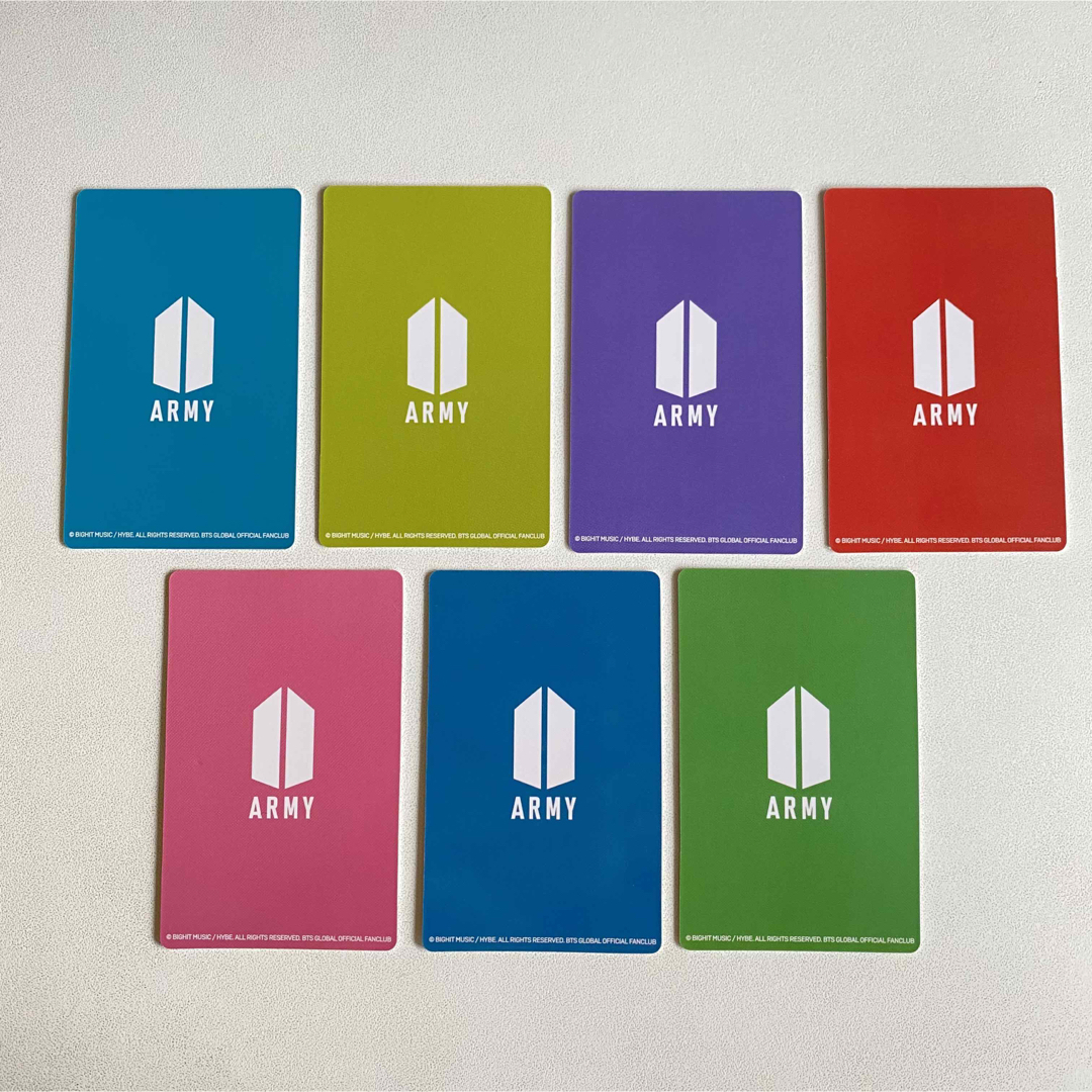 公式】BTS JPFC アンケート 特典 トレカ 7枚セット 当選 最安値 公式】BTS JPFC アンケート 特典 トレカ 7枚セット 当選 最安値