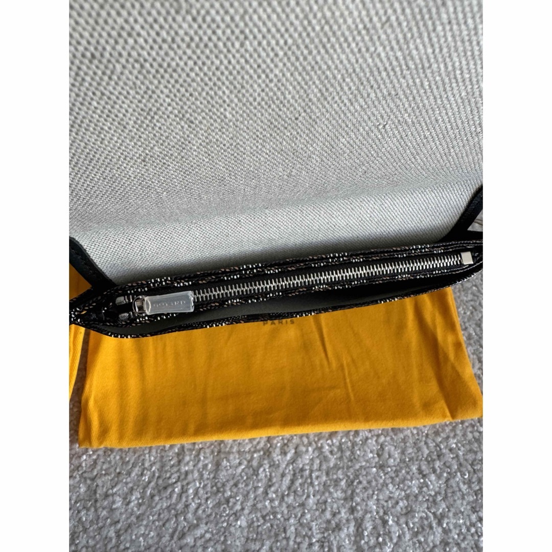 GOYARD(ゴヤール)の新品未使用品　goyard ゴヤール プリュメ ショルダー ポーチ 黒 レディースのバッグ(ショルダーバッグ)の商品写真