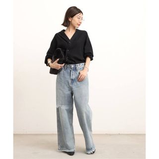 GOOD GRIEF!/グッドグリーフ】 2way Baggy Denim