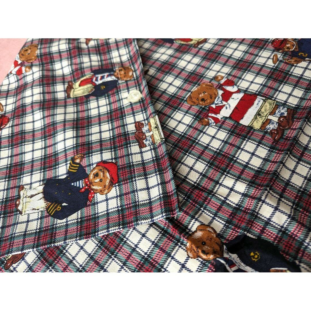 POLO RALPH LAUREN - ラルフローレン ポロベア タータンチェック POLO RALPH LAUREN - ラルフローレン ポロベア タータンチェック