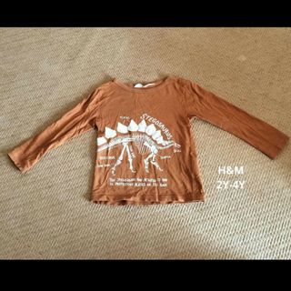 エイチアンドエム(H&M)のh&m ステゴサウルス　ロンＴ(Tシャツ/カットソー)