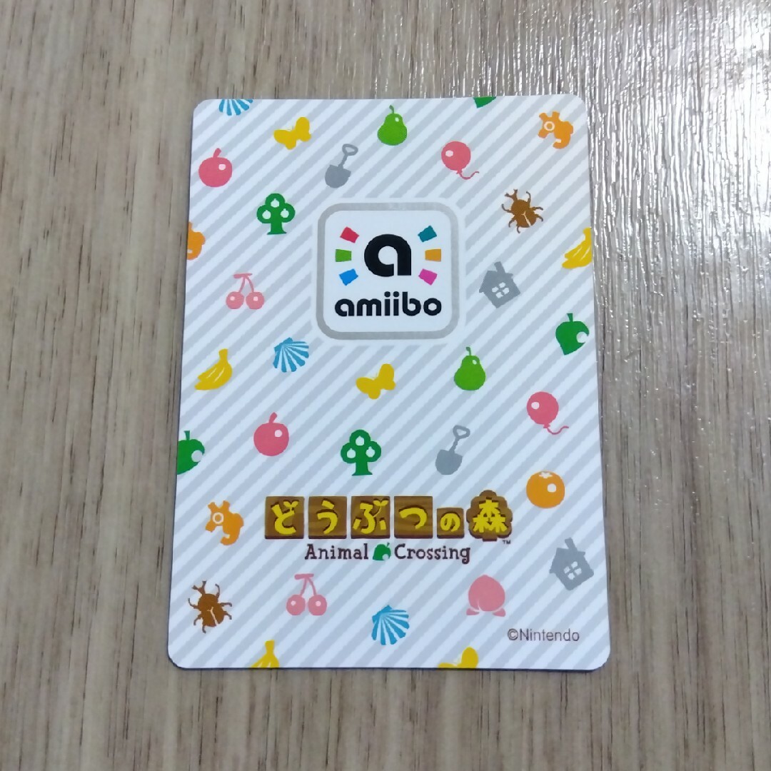 Nintendo Switch(ニンテンドースイッチ)の【あつまれどうぶつの森】amiibo/ジュン エンタメ/ホビーのトレーディングカード(その他)の商品写真