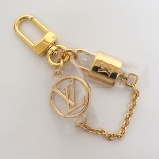 ルイヴィトン(LOUIS VUITTON)の【LOUIS VUITTON】ルイヴィトン マイクロチャーム・LVパドロック バッグチャーム ゴールド M01555 /kt09904ik(チャーム)