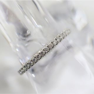 ティファニー(Tiffany & Co.)の【TIFFANY&Co.】ティファニー ハーフエタニティリング Pt950 10号 2.9g /ok04143ar(リング(指輪))