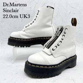 ドクターマーチン(Dr.Martens)の【極美品】ドクターマーチン シンクレア 8ホール ダブルソール 厚底 シボ革(ブーツ)