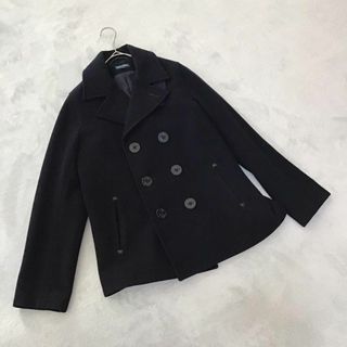 ラルフローレン(Ralph Lauren)の【RALPH LAUREN】ラルフローレン(160) Pコート ウール　ブラック(コート)