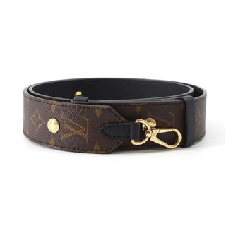 ルイヴィトン(LOUIS VUITTON)のルイヴィトン ショルダーストラップ モノグラム J02465 LOUIS VUITTON ブラック 黒(ストラップ/イヤホンジャック)