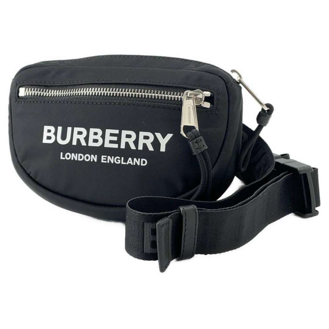 BURBERRY(バーバリー)のバーバリー ボディバッグ ロゴ ナイロン 80145191 BURBERRY バッグ 黒 レディースのバッグ(ボディバッグ/ウエストポーチ)の商品写真