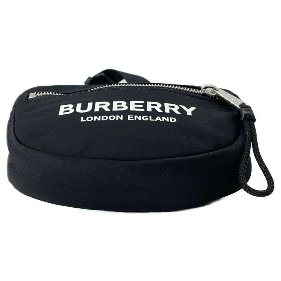 BURBERRY(バーバリー)のバーバリー ボディバッグ ロゴ ナイロン 80145191 BURBERRY バッグ 黒 レディースのバッグ(ボディバッグ/ウエストポーチ)の商品写真