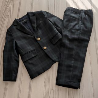 ユナイテッドアローズグリーンレーベルリラクシング(UNITED ARROWS green label relaxing)のキッズフォーマルスーツ上下セット★110cm(ドレス/フォーマル)