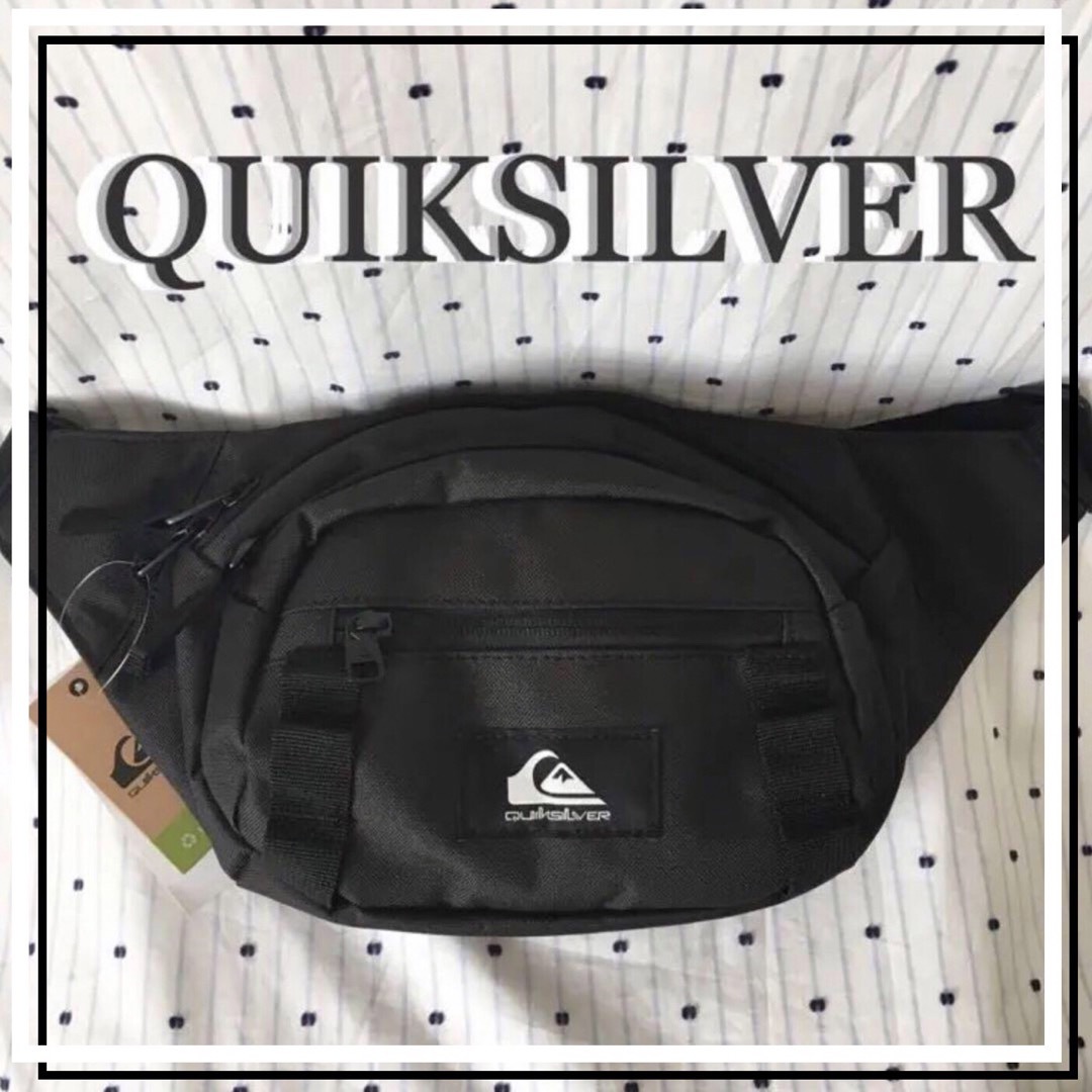 QUIKSILVER(クイックシルバー)のQuiksilverクイックシルバーUS限定多機能ボディーバッグウエストバッグ メンズのバッグ(ボディーバッグ)の商品写真