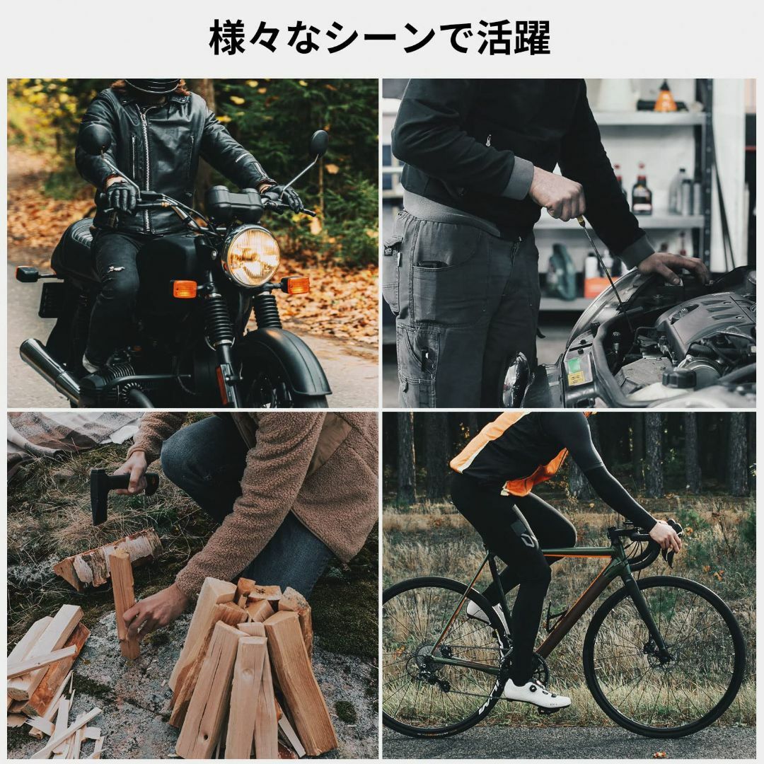 KEMIMOTO バイクグローブ タクティカルグローブ サバゲーグローブ 耐衝撃 エンタメ/ホビーのミリタリー(個人装備)の商品写真