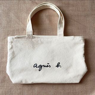 アニエスベー(agnes b.)のアニエスベー VOYAGE ミニトートバッグ　アイボリー(トートバッグ)