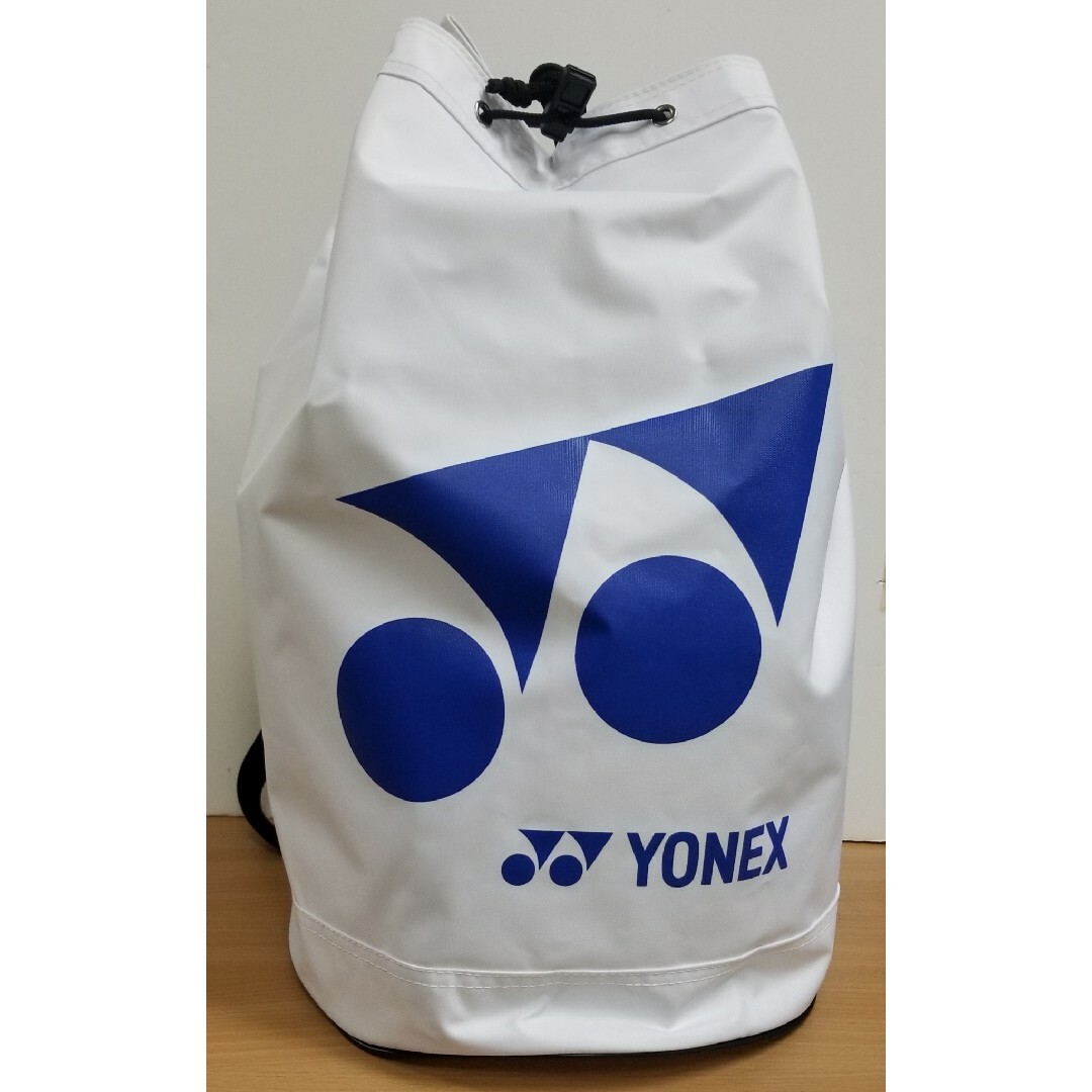 YONEX(ヨネックス)のヨネックス　ボンサック　ホワイト×ブルー スポーツ/アウトドアのテニス(バッグ)の商品写真