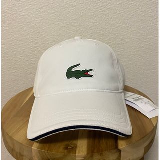 ラコステ(LACOSTE)のLACOSTE ラコステ キャップ ゴルフ テニス ホワイト ラコステスポーツ(キャップ)