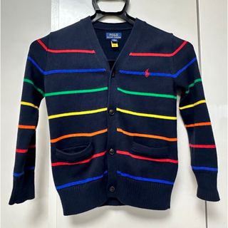 ポロラルフローレン(POLO RALPH LAUREN)のPOLORalph Laurenボーダーカーディガン6 120cmサイズ(カーディガン)