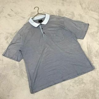 ダンヒル(Dunhill)の【dunhill】ダンヒル(XL) ポロシャツ グレー　トップス　イタリア(ポロシャツ)