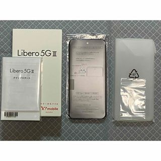 ［新品］Libero 5G III ブラック 64GB (携帯電話本体)