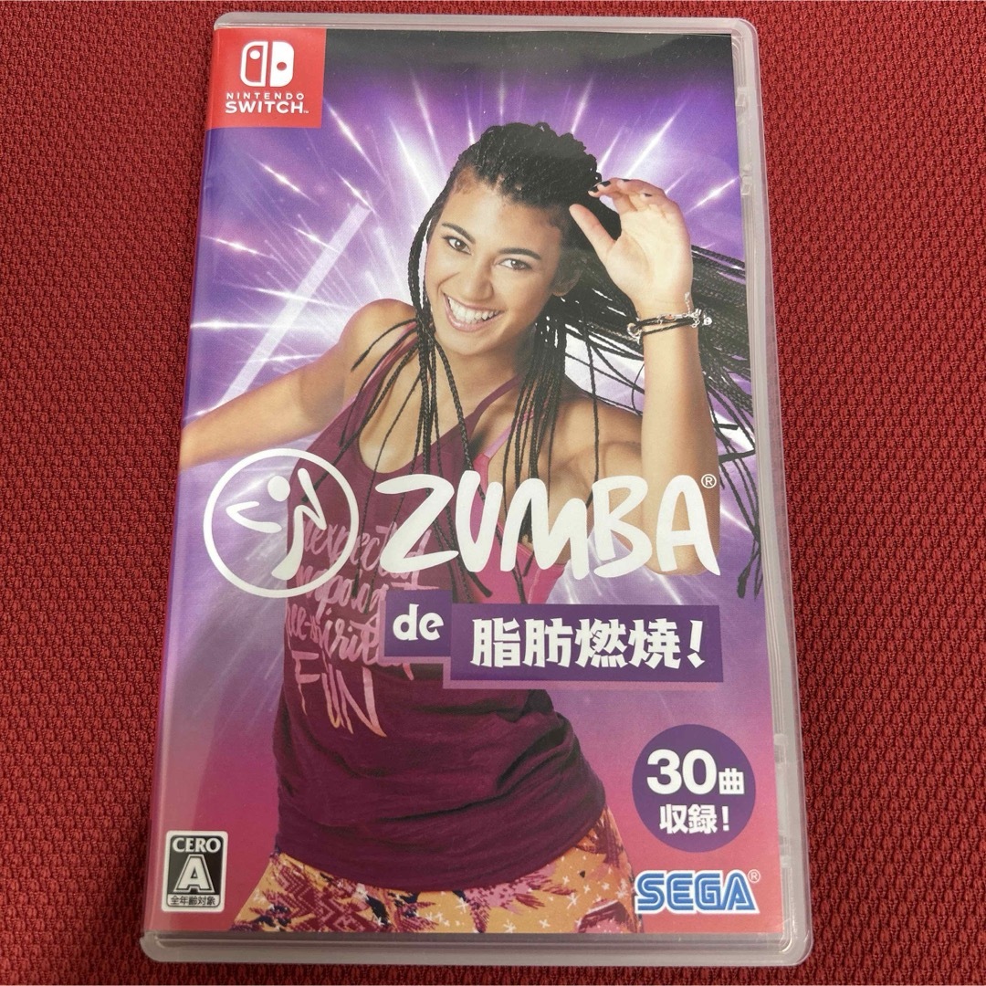 Nintendo Switch(ニンテンドースイッチ)のZumba de 脂肪燃焼！　SWITCH エンタメ/ホビーのゲームソフト/ゲーム機本体(家庭用ゲームソフト)の商品写真