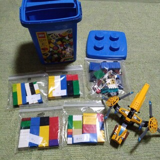 レゴ(Lego)のレゴ　青いバケツ　大量　Lego Chima 70129+30251gratis(知育玩具)