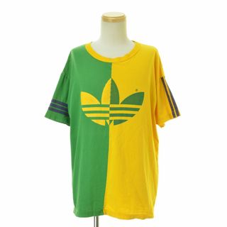 アディダス(adidas)の【ADIDAS】80s デサントライセンス 銀タグ トレフォイル半袖Tシャツ(Tシャツ/カットソー(半袖/袖なし))