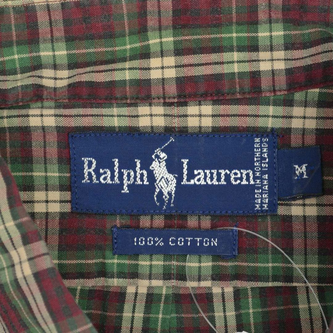 Ralph Lauren(ラルフローレン)の【RALPHLAUREN】チェック柄ボタンダウン長袖シャツ メンズのトップス(シャツ)の商品写真