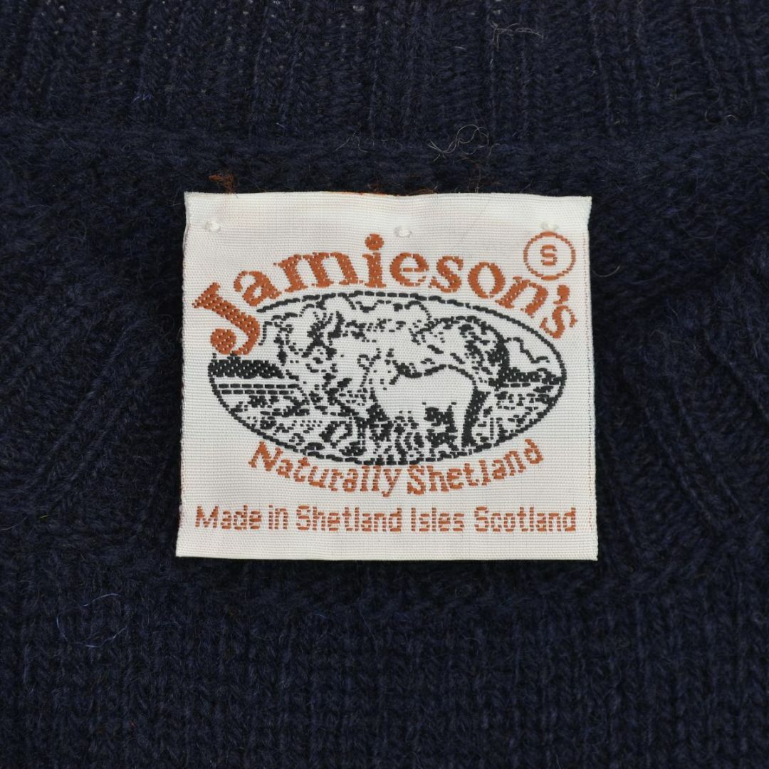 Triple A(トリプルエー)の【KATOTRIPLEA×Jamieson's】シェットランドウールニット メンズのトップス(ニット/セーター)の商品写真