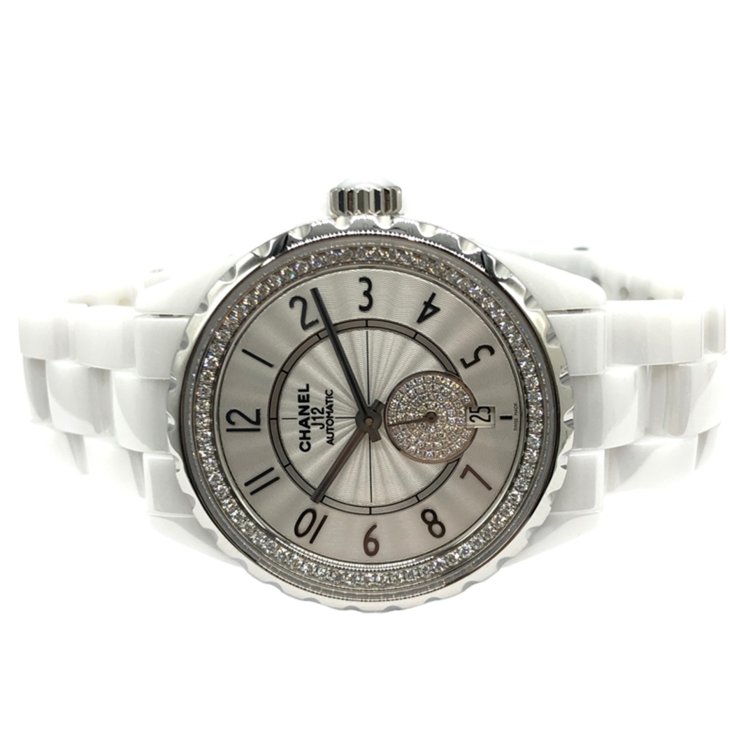 CHANEL(シャネル)の　シャネル CHANEL J12-365 H3841 シルバー セラミック 自動巻き ユニセックス 腕時計 レディースのファッション小物(腕時計)の商品写真